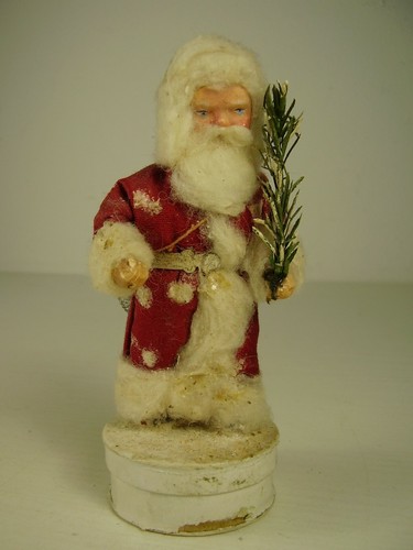 Antiker weihnachtsmann als - antiker,