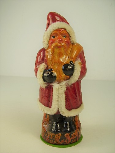 Antiker weihnachtsmann zum - weihnachtsmann,