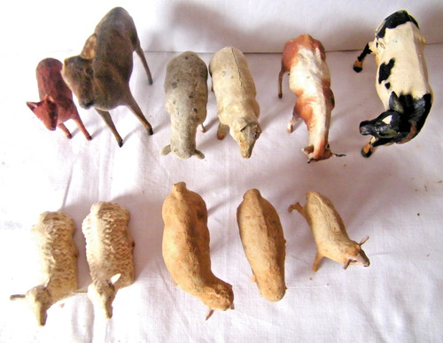 Alte massefiguren schafe - alte,