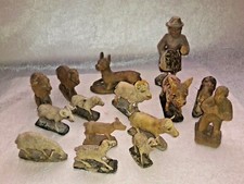 antike Weihnacht Konvolut Holz