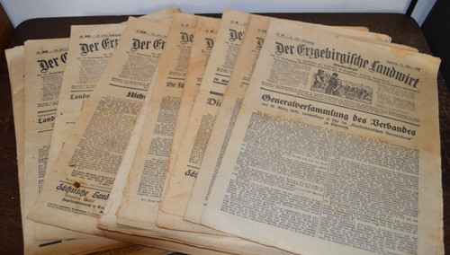 Seltenes konvolut wochenblatt - seltenes,