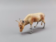 Massefigur Kuh gefleckt ANTIK