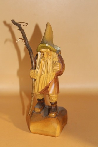 Antike geschnitzte holzfigur - geschnitzte,