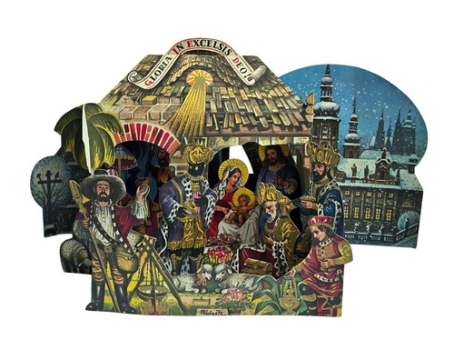 Weihnachtskrippe pop - up,