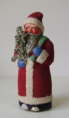 Antike weihnachtsmann füllbox - antike,