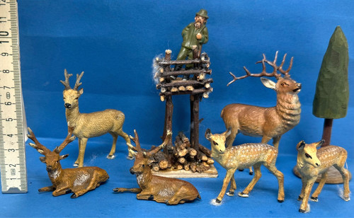 Winterlandschaft tiere figuren - winterlandschaft,